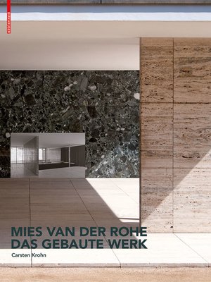 cover image of Mies van der Rohe. Das gebaute Werk